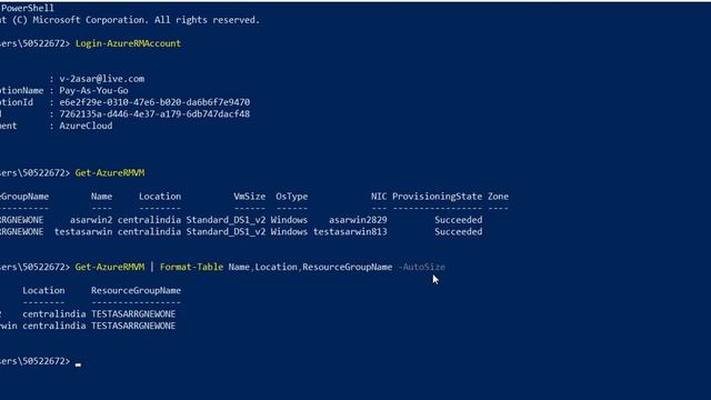 Video-5-Format Azure Powershell Cmdlet Output смотреть онлайн