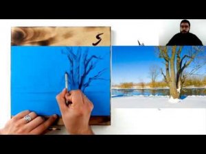 Бесплатный онлайн-марафон «Весне дорогу!» - Мастер-класс по графике «Журчат ручьи».