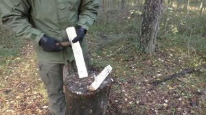 Нож БЕЛИЧИЙ Золотое Сечение. Уличный тест.