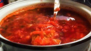 Борщ .Как вкусно приготовить борщ .