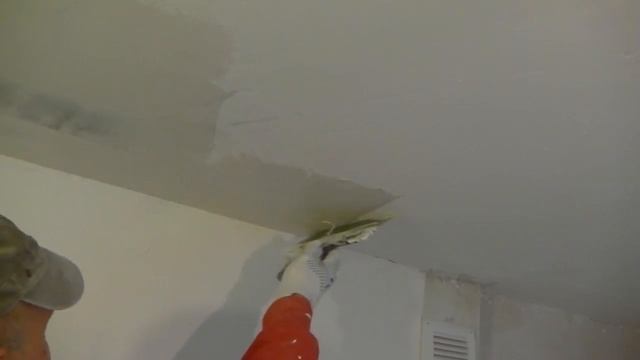 Как шпаклевать потолок вторым слоем шпаклевки смотреть онлайн