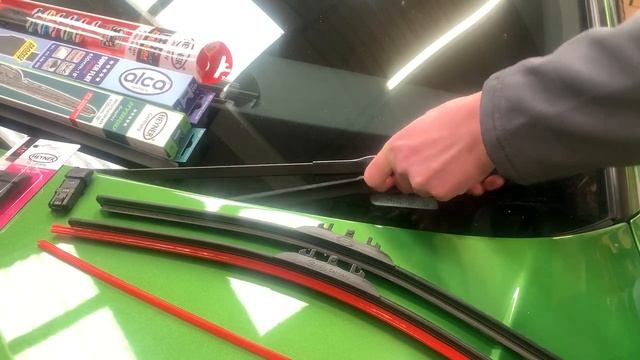 How to replace new wiper blade Slim Top arm Heyner Alca смотреть онлайн