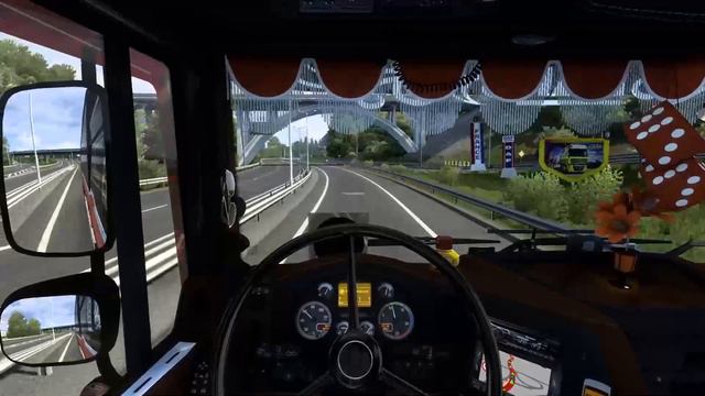 ETS2 (1.47). DAF XF105.510 Super Space Cab Tandem BDF. Craiova (Roumanie) - Edirne (Turquie). смотреть онлайн