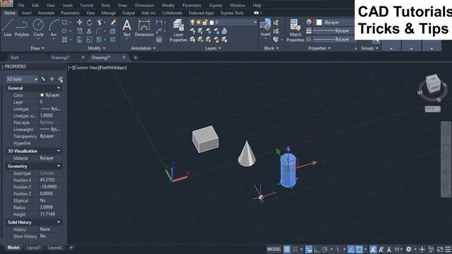 Orbit Autocad, ORBITAUTOTARGET Autocad, 3D orbit, 3D solid Autocad, Rollview Autocad, Orbit command смотреть онлайн