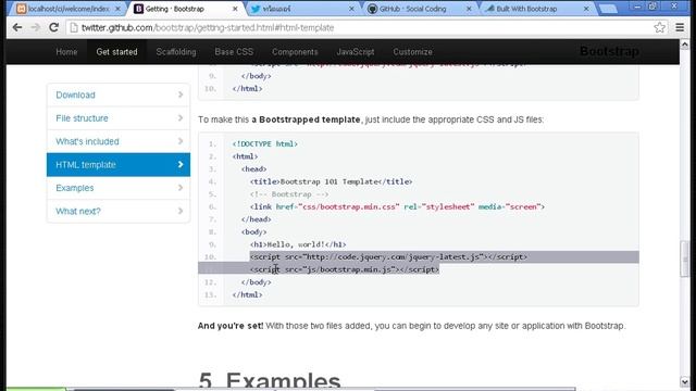 การใช้งาน Twitter Bootstrap เบื้องต้น смотреть онлайн
