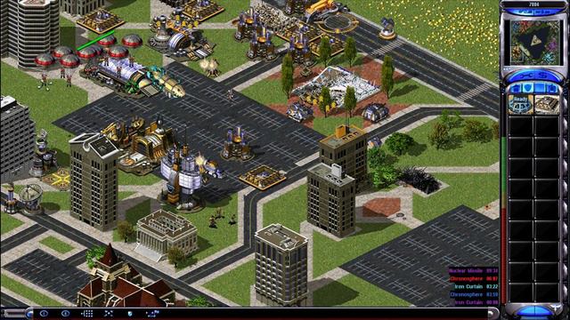 Red Alert 2 | CnCNet: Bermuda Triangle | 1 vs 5 Brutal AI + Superweapons смотреть онлайн