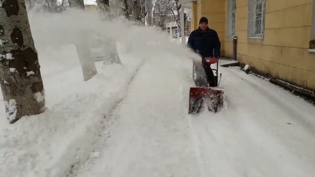 Первый тест снегоуборщика Weima смотреть онлайн