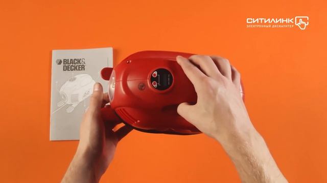 Обзор автомобильного компрессора BLACK+DECKER ASI200-XJ | Ситилинк