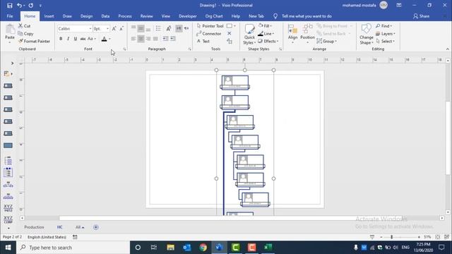 Visio - Dynamic Org Chart смотреть онлайн