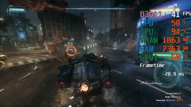 Radeon Vega 11 Graphics -- AMD Ryzen 5 3400G -- Batman Arkham Knight FPS Test смотреть онлайн