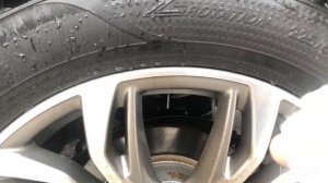 Силиконовая  смазка или чем чернить шины зимой.