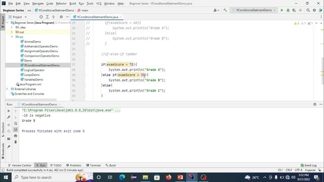 Java Programming | Conditional Statements | if-else in java | if-else Statement in Java hindi смотреть онлайн