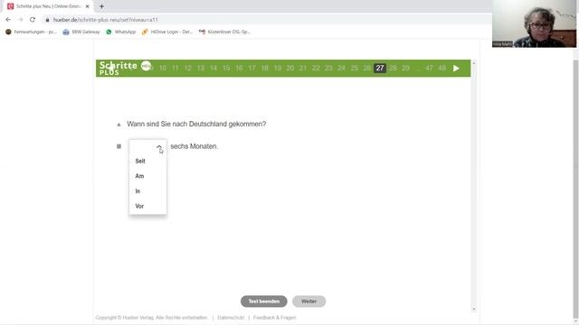 Немецкий язык Test A1 Schritte Plus Neu