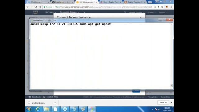 Master in Devops | Ansible Installation & Configuration on AWS смотреть онлайн