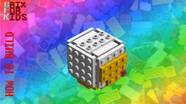 LEGO Instructions - How to build a LEGO Christmas Ball - 66 pieces - 3D animation смотреть онлайн