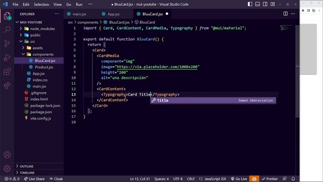 Curso Material UI #09: Card component смотреть онлайн