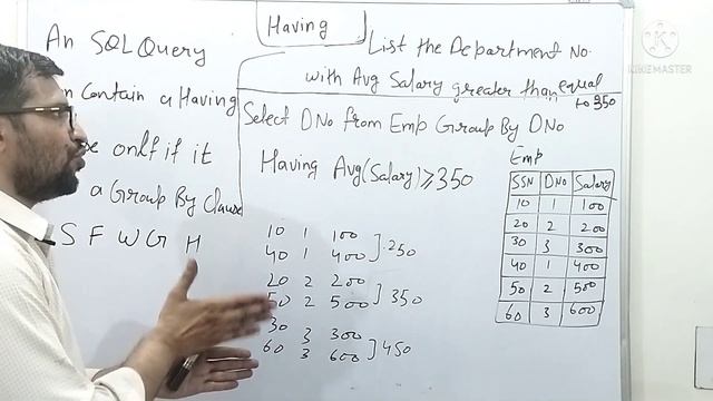 Having in SQL query | Database | CUET BSC COMPUTER SCIENCE | CUCET MSC COMPUTER SCIENCE | CUET BOOK смотреть онлайн