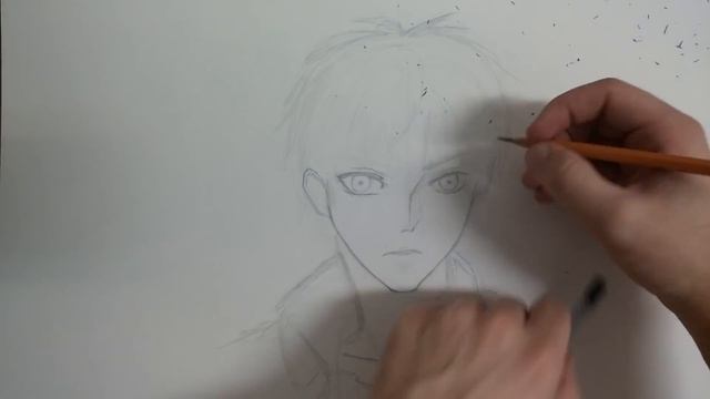 How To Draw Eren from Attack on Titan/Как нарисовать Эрена из Атаки Титанов смотреть онлайн