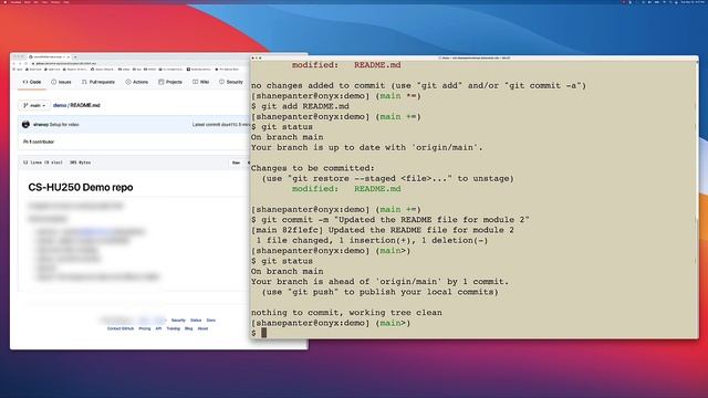 CS155 - Module 2 Git Basics смотреть онлайн
