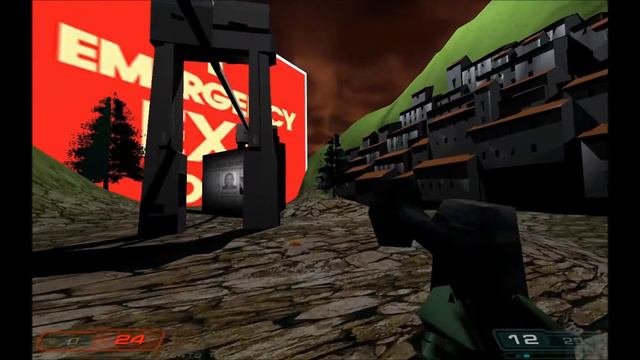 Duck Nukem: Four Feathers (Doom 3 mod) Part 1 - Run For the Hills смотреть онлайн