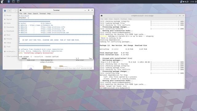 ArcoLinux : 344 Installing ArcoLinuxD and Budgie - changing icons смотреть онлайн