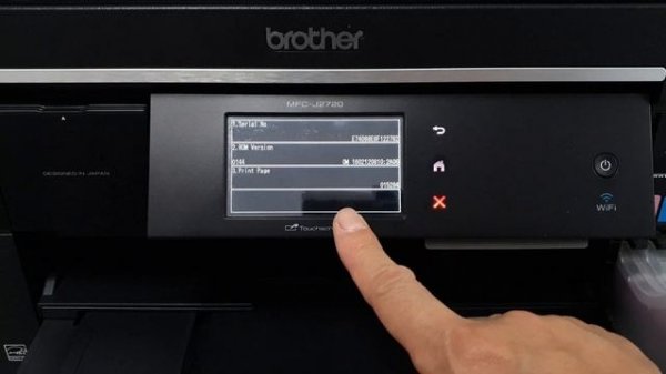 [#브라더프린터수리DIY]Brother MFC-J2720 initial purge로 확인해보는 헤드수리가능여부