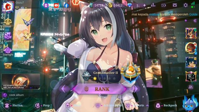 Background ML Cyberpunk City x Anime Kyaru Princess Connect New UI смотреть онлайн