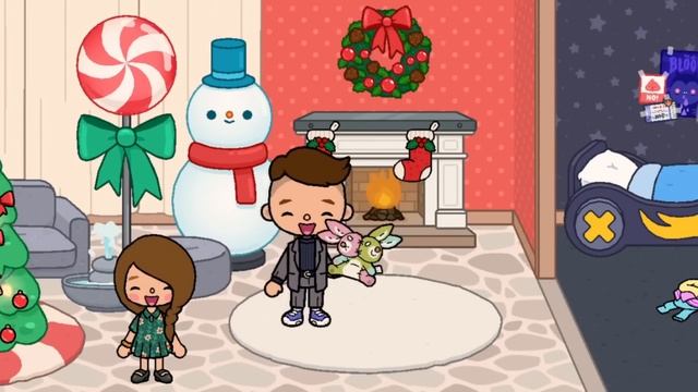 Какие ПОДАРКИ Под Елкой Нашли НЕЛЮБИМАЯ ДОЧЬ и ЛЮБИМЫЙ СЫН! ? Toca Boca Life World смотреть онлайн