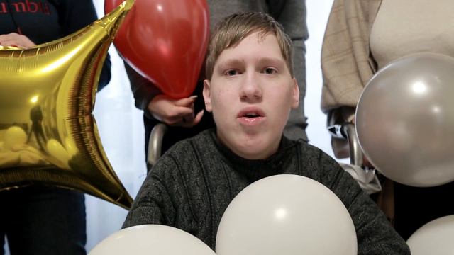 Поздравление Виточки от детского дома - интерната для детей с ДЦП смотреть онлайн