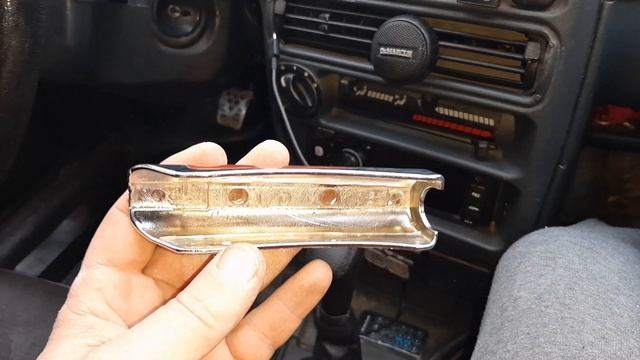 ВАЗ 2115.2114.2113.2199.2109.2108 Накладка на ручку ручника !!! смотреть онлайн