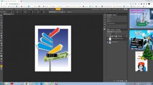 Редактор Photopea - использование инструмента Текст