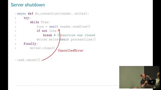 An introduction to concurrent programming with asyncio смотреть онлайн