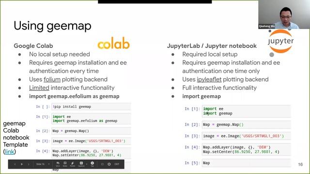 Earth Engine Virtual Meetup - Introduction to geemap and the Earth Engine Python API смотреть онлайн