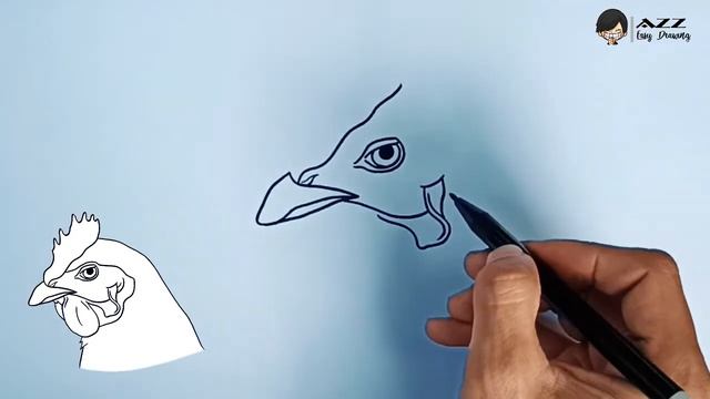 How to draw Chicken Head смотреть онлайн