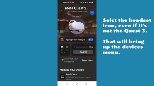 How to Factory Reset Quest 3 (Meta Quest Phone App)