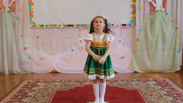 Кучерова Амина, 6 лет, стихотворение "Лучшая на свете" Н. Л. Забило МБДОУ д/с № 47 г. Белгорода смотреть онлайн