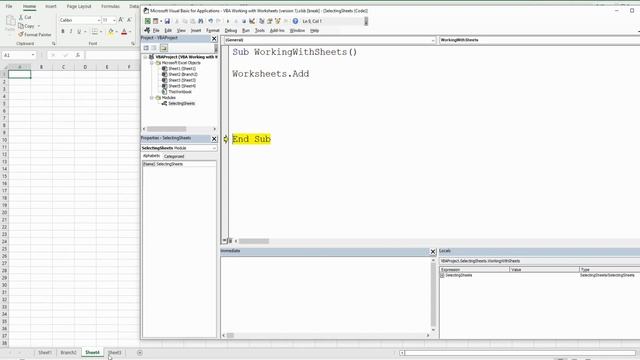 Excel VBA Intro to Worksheets смотреть онлайн