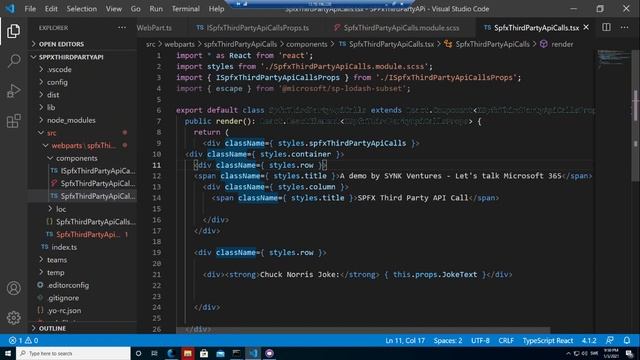 Call a Third Party REST API in SharePoint Development Framework (SPFx) - Microsoft365 Topic Vlog 1 смотреть онлайн