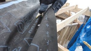 МОНТАЖ КРОВЕЛЬНОЙ МЕМБРАНЫ В ЕНДОВЕ БЕЗ СКОБ