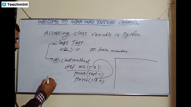 Accessing class variable in python सिर्फ कोडिंग पढ़नेवालों के लिए смотреть онлайн