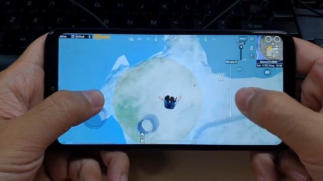 Test Game PUBG Mobile On Samsung Galaxy A10 смотреть онлайн
