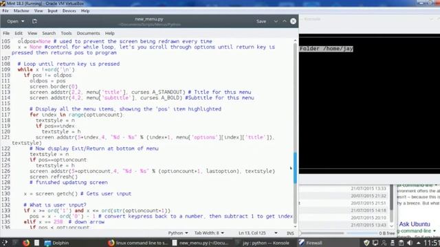 Setting Up Python Menu For Linux Mint 18.3 смотреть онлайн