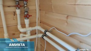 Монтаж газовой котельной в каркасном доме