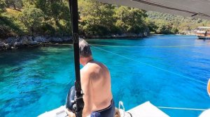 На парусной яхте по Средиземному морю, в Турции