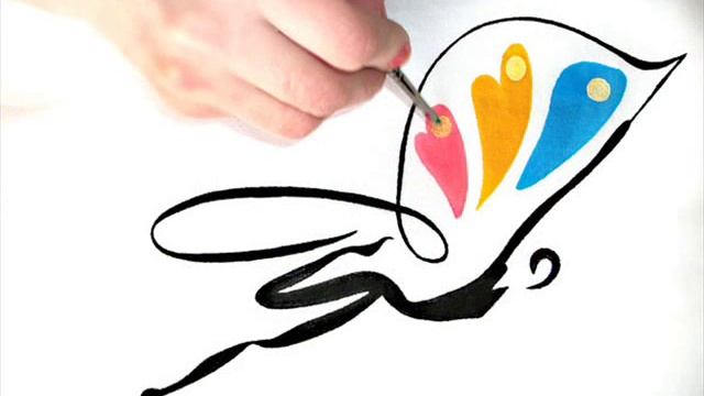 Рисунок акриловыми красками на футболке 0001 смотреть онлайн