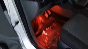 Форд фоку 2 подсветка ног