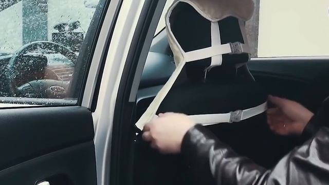 Накидка для автокресел из натуральной овчины смотреть онлайн