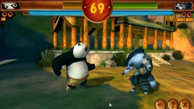Kung Fu Panda 2: Kung Fu Rumble - Давайте поиграем!? смотреть онлайн