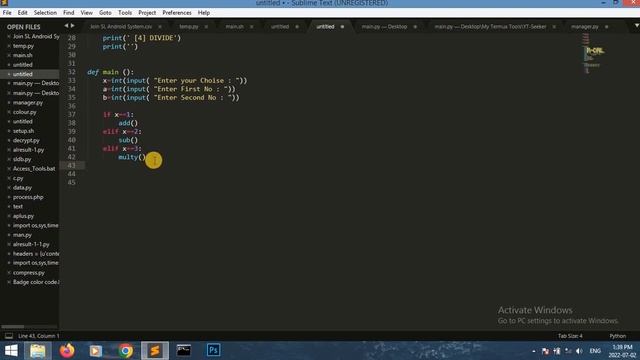 How to create a simple Calculator using python | Termux Tool Development Episode 05 | SL Android смотреть онлайн