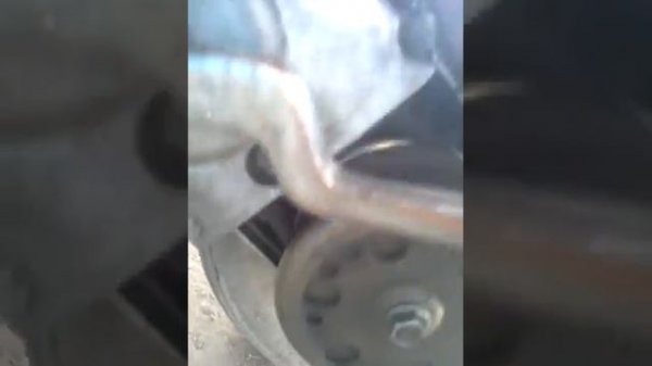 Скутер ABM Tornado с неродным мотором.